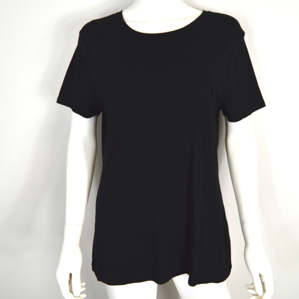 Old Navy Black Fitted Cotton Tank